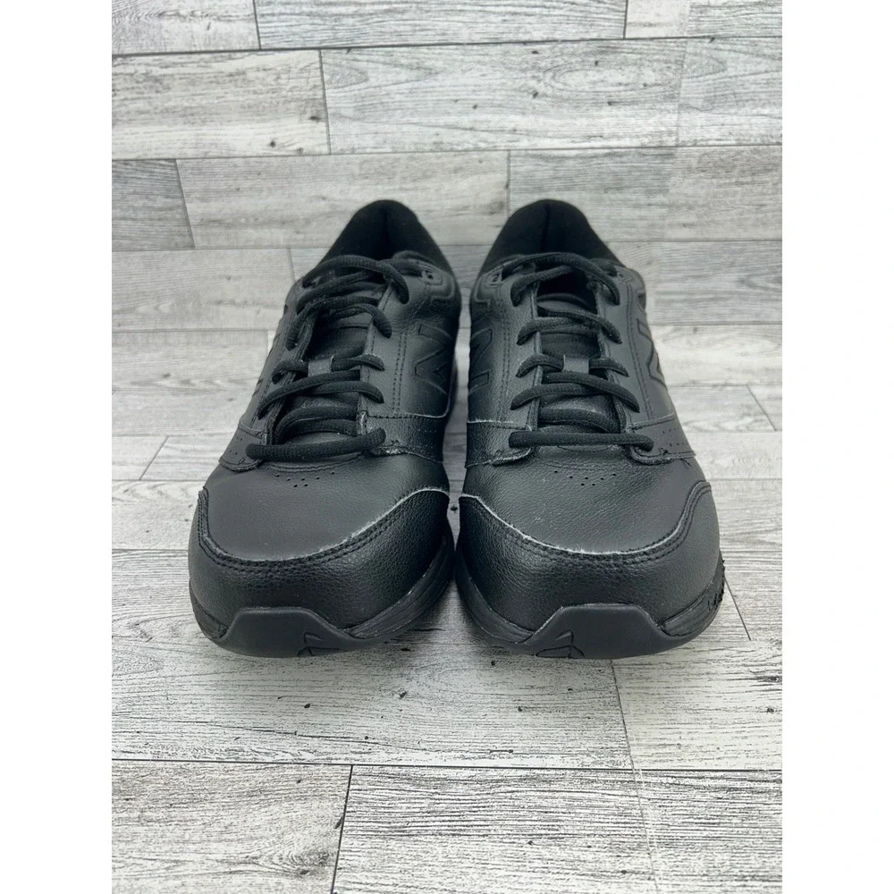 New Balance 928v3 Women 10.5D Men 9D Black Leather Walking Shoes‎ WW928BK3